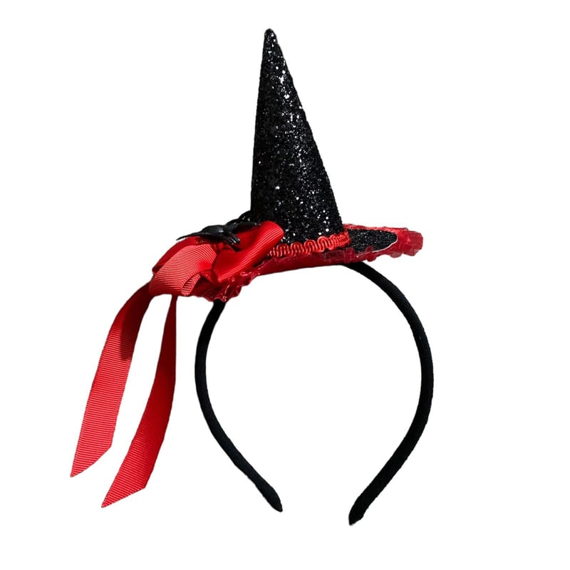 Vincha para Halloween Diseño Brujita Roja GENERICO falabella