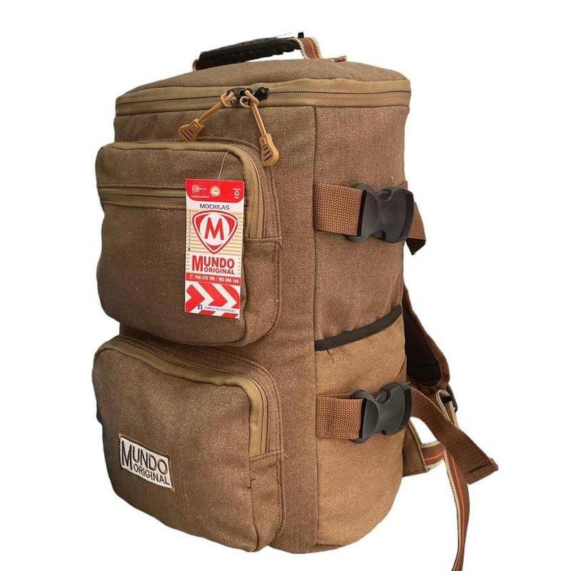 MOCHILA XL LONA CANVA