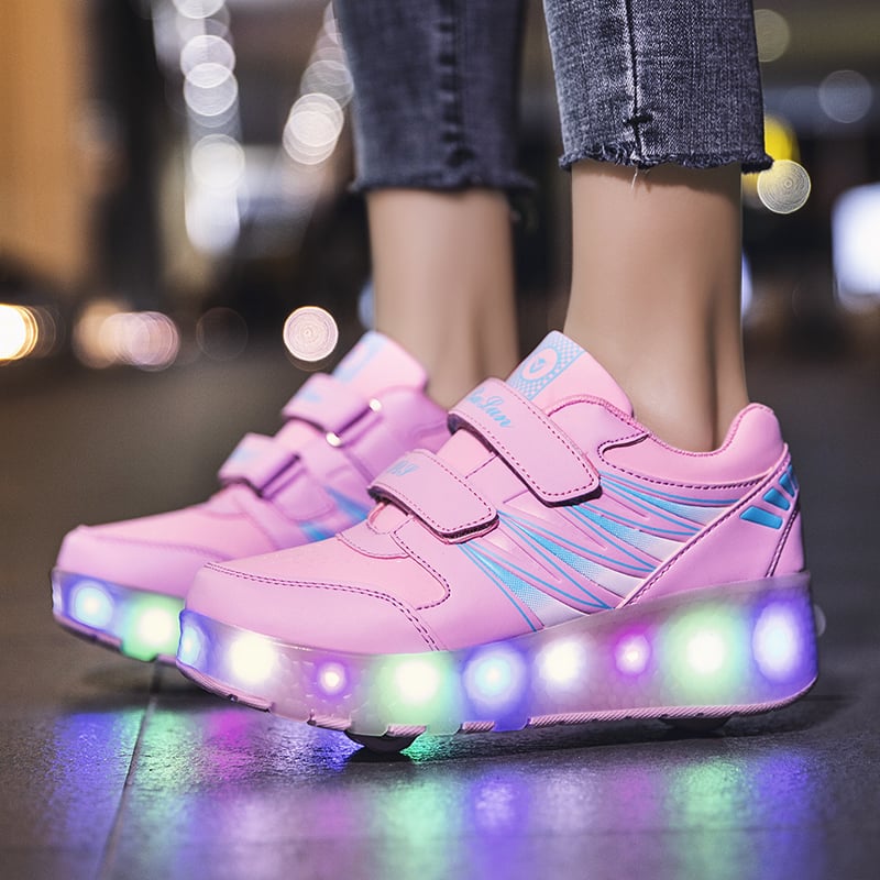 Zapatos de luces con ruedas shop