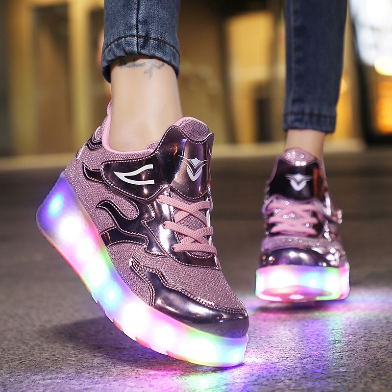 Tenis con ruedas y luces hotsell