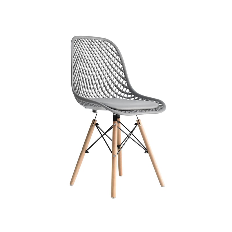 BONNO - Silla De Diseño Nordic Gris Bonno