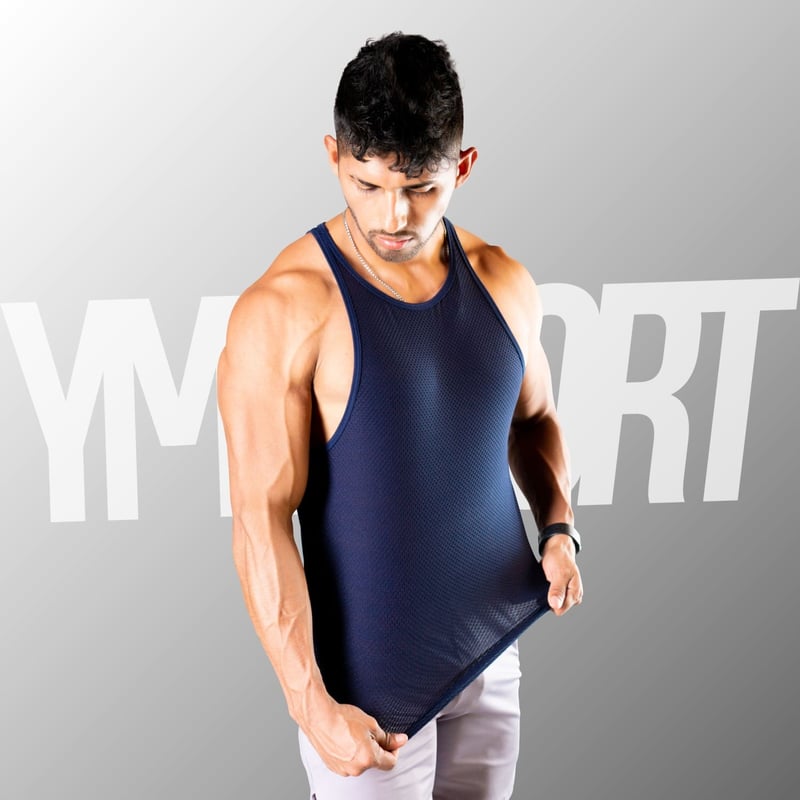 BVD Malla Entrenamiento Hombre BVD GYM Azul Marino YML Sport
