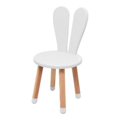 DIBA MUEBLES - Silla Infantil Conejo Blanco -