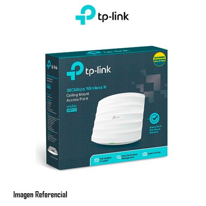 TP LINK - ACCESS POINT TP-LINK EAP-110 V4 300MBPS + POE P/N: EAP110