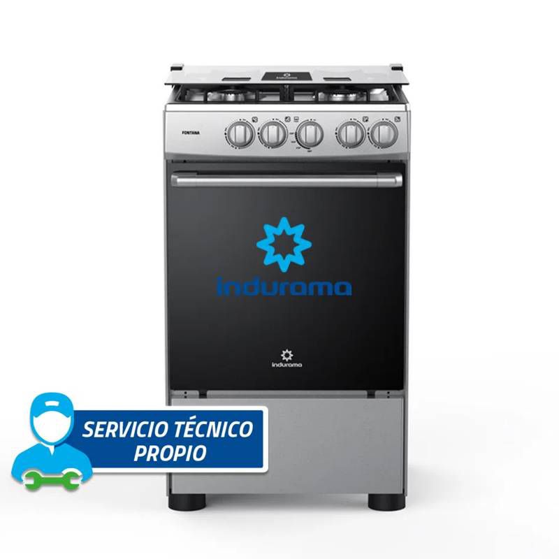 COCINA A GAS 4 HORNILLAS INDURAMA FONTANA INDURAMA | falabella.com
