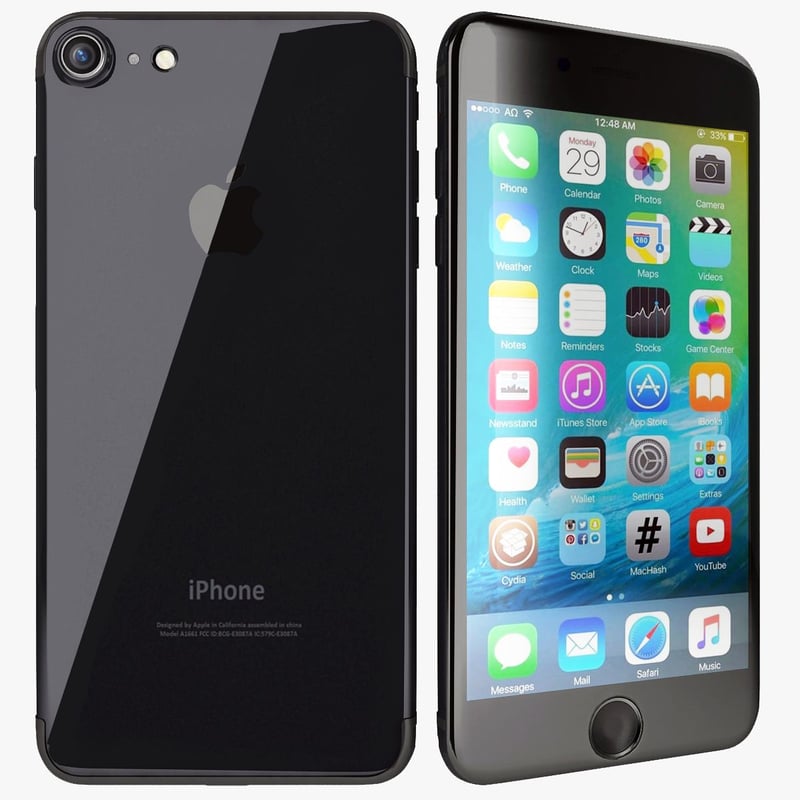 APPLE - Iphone 7 ,32Gb ,Grado A+ , ENVIO INMEDIATO  ,Negro ,   Reacondicionado.