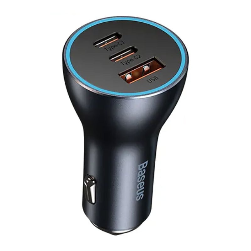 Baseus 65W USB C Caricabatterie Rapido A 3 Porte Con GaN Tech Power Delivery Caricabatterie USB - Foto 6