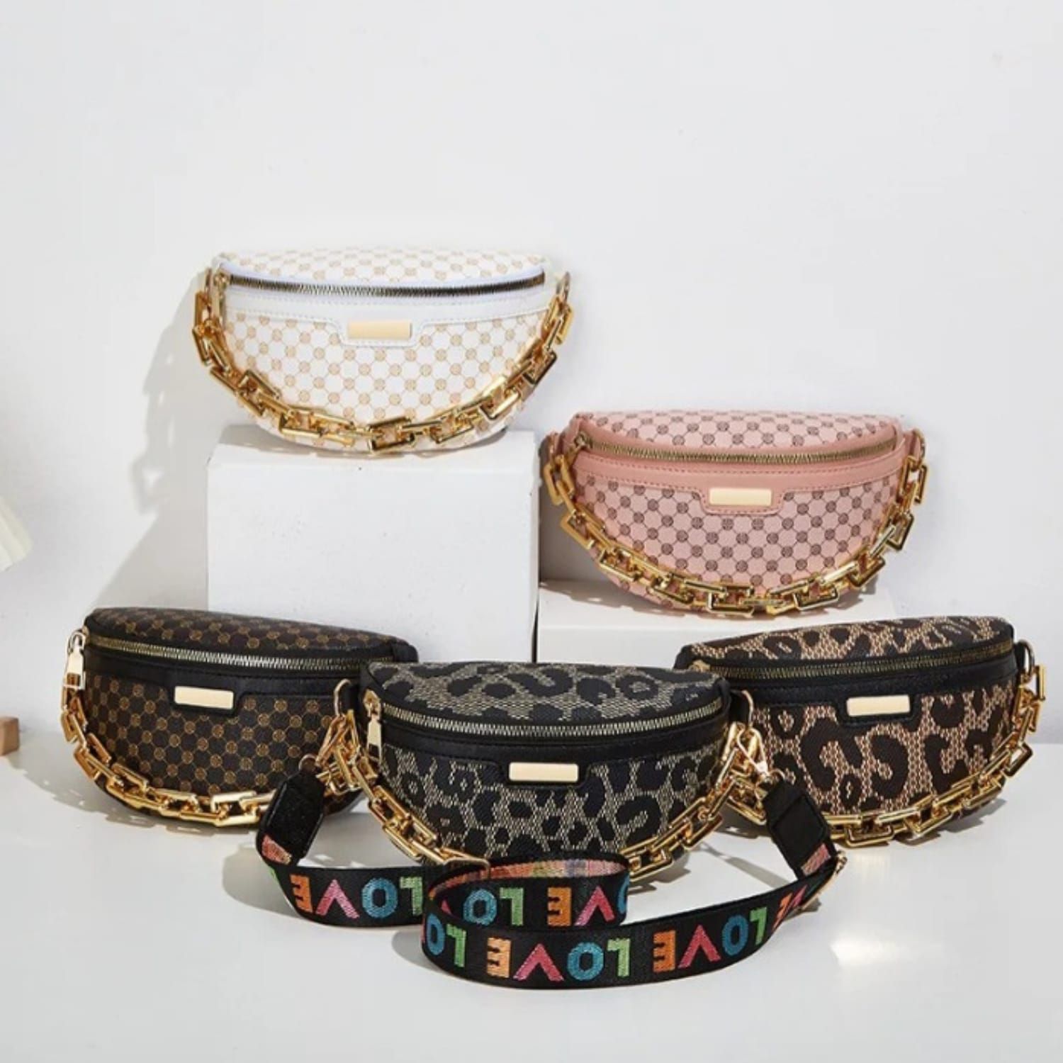 Bolso de Pecho Elegante Cangurera para Mujer. GENERICO falabella