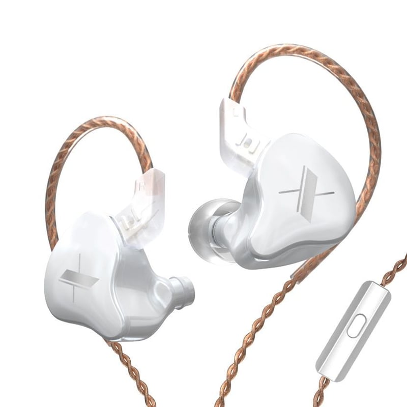 KZ - Audífonos In-Ear KZ EDX con graves dinámicos-Con MIC Auriculares