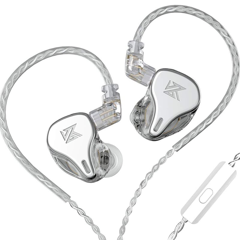 KZ - KZ DQ6 Audífonos In-Ear Auriculares  con graves dinámicos-Con MIC