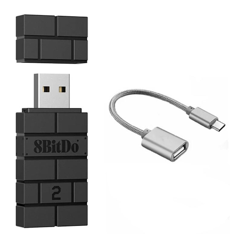 8bitdo Adaptador Bluetooth Usb V2 Nintendo Switch Pc. 8BITDO ...