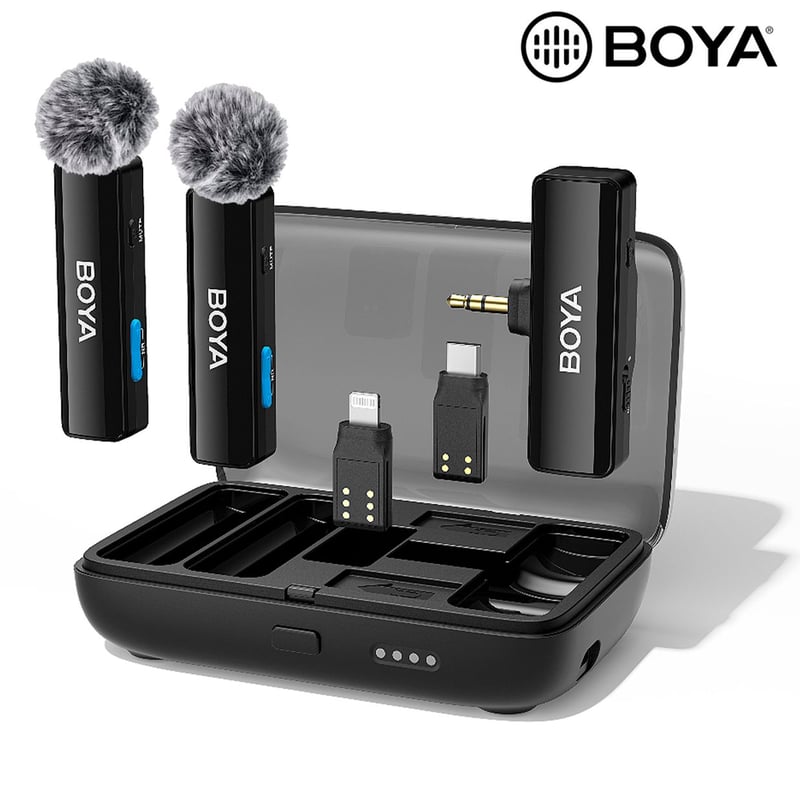 Micrófono Boya Boyalink Profesional Multiconexión Universal Dual BOYA ...