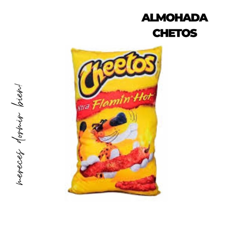 Almohada de cheetos hotsell