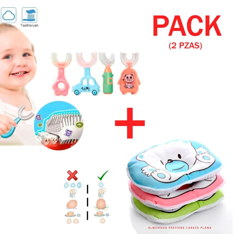 Almohada para bebes con cabeza plana sale