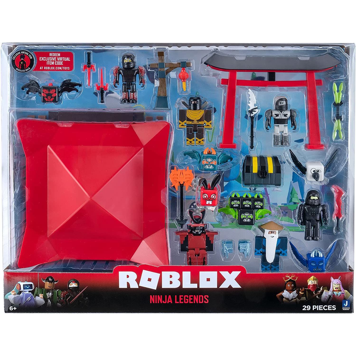 Roblox Juego de leyendas Ninja Deluxe JAZWARES falabella