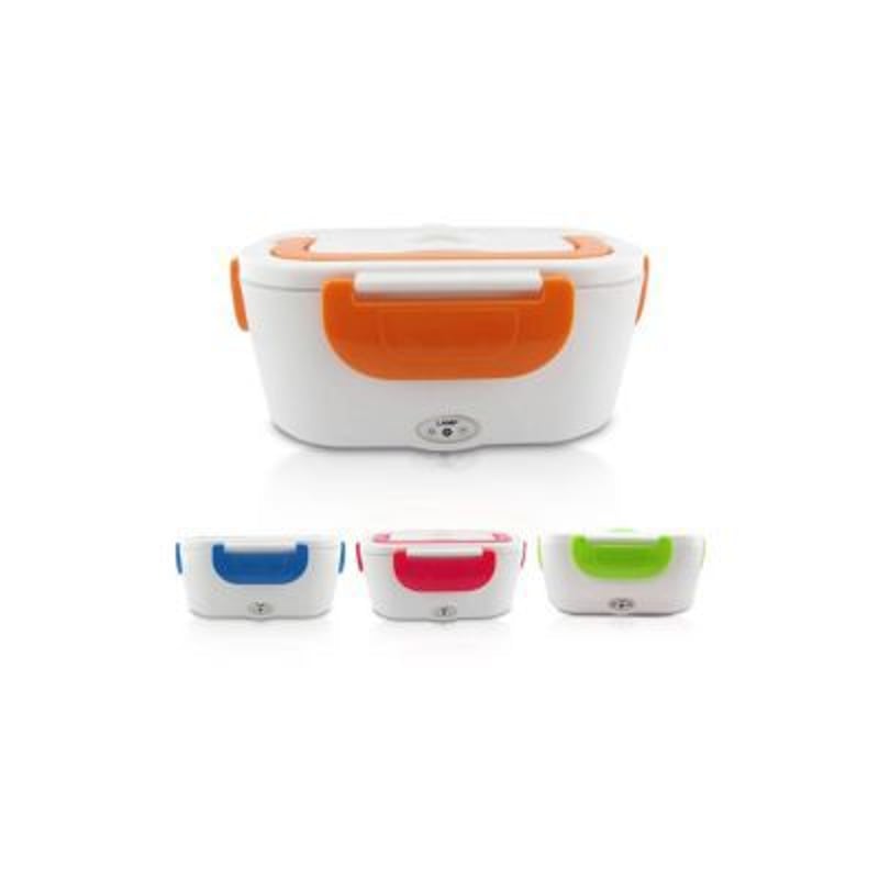 DAVANSU® Super Pack - Contenitore per il pranzo elettrico, 80 W, 4 in 1 + 7 accessori, 12 V/24 V/220 V ~ 240 V, scaldavivande portatile, con Thermos per auto, lavoro 1,5 l, acciaio inossidabile 304
