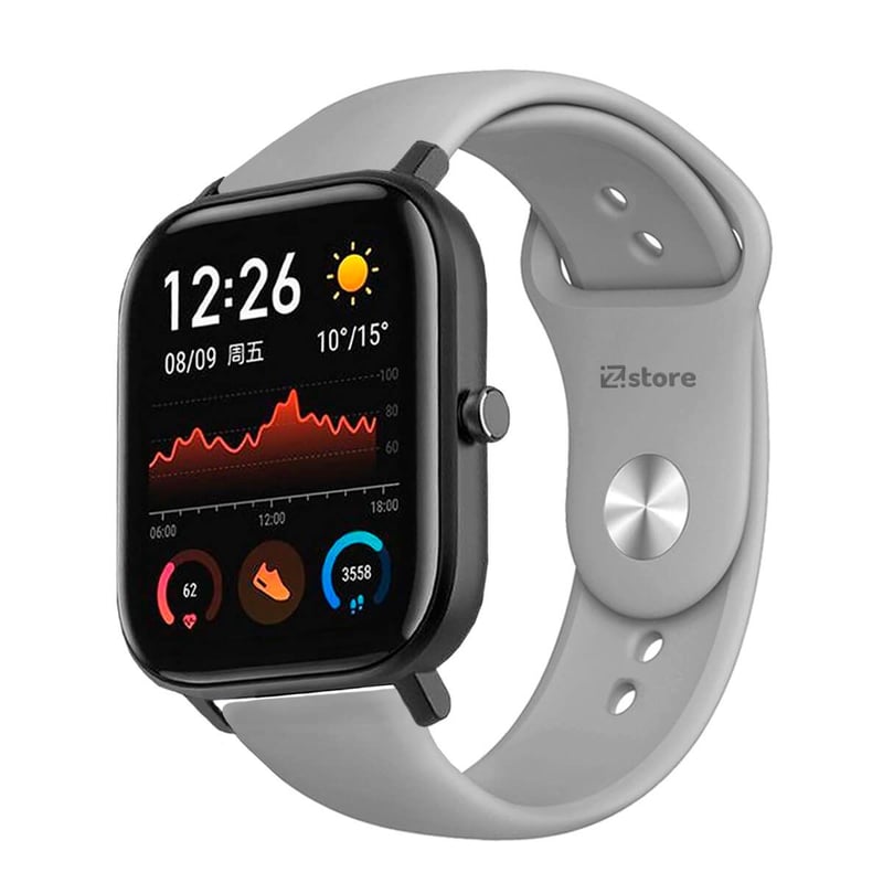 Correa Compatible Con Amazfit GTS Gris Broche 20mm GENERICO falabella