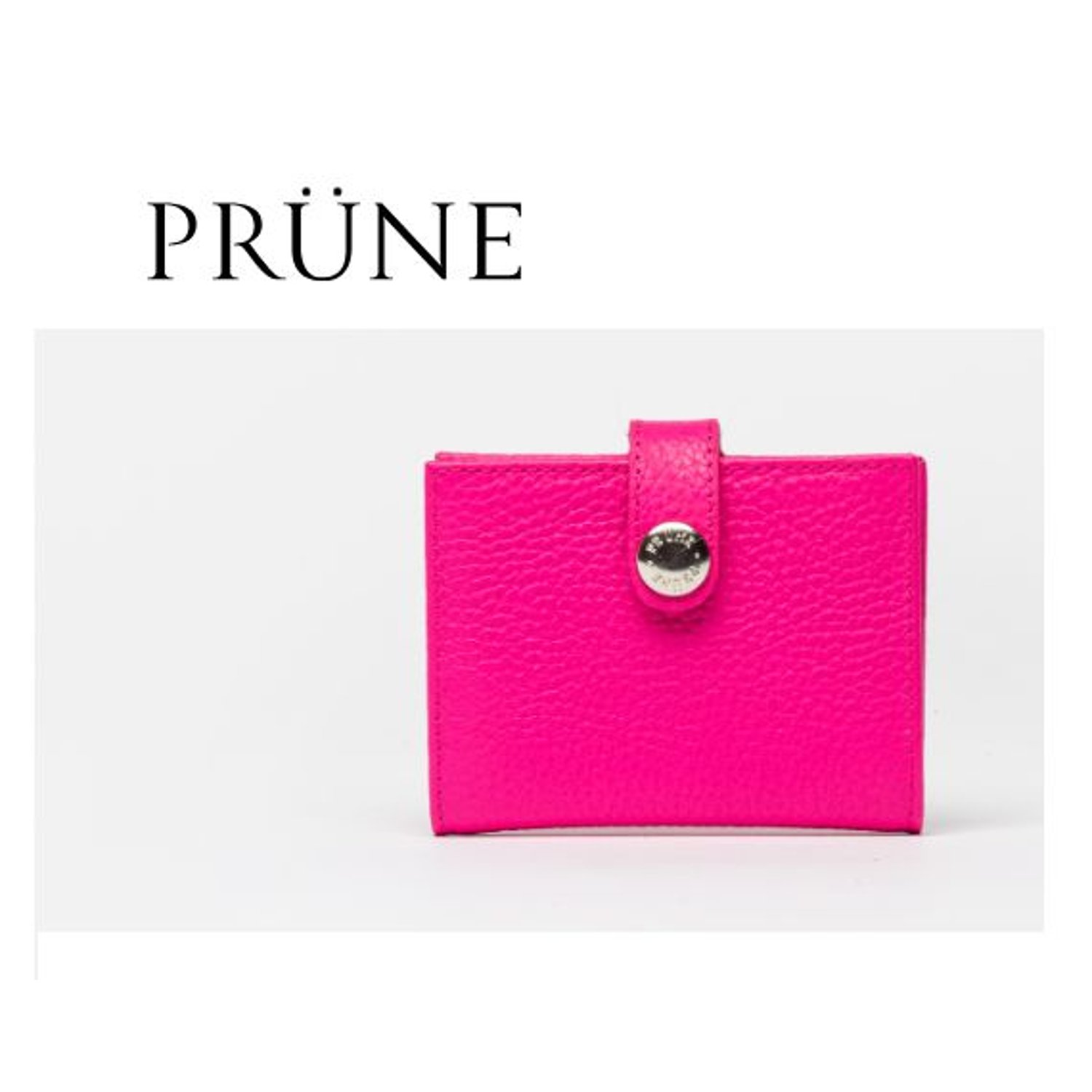 TARJETERO PRUNE CARRIE MULTIPLES TARJETAS EN CUERO FUCSIA PRUNE falabella
