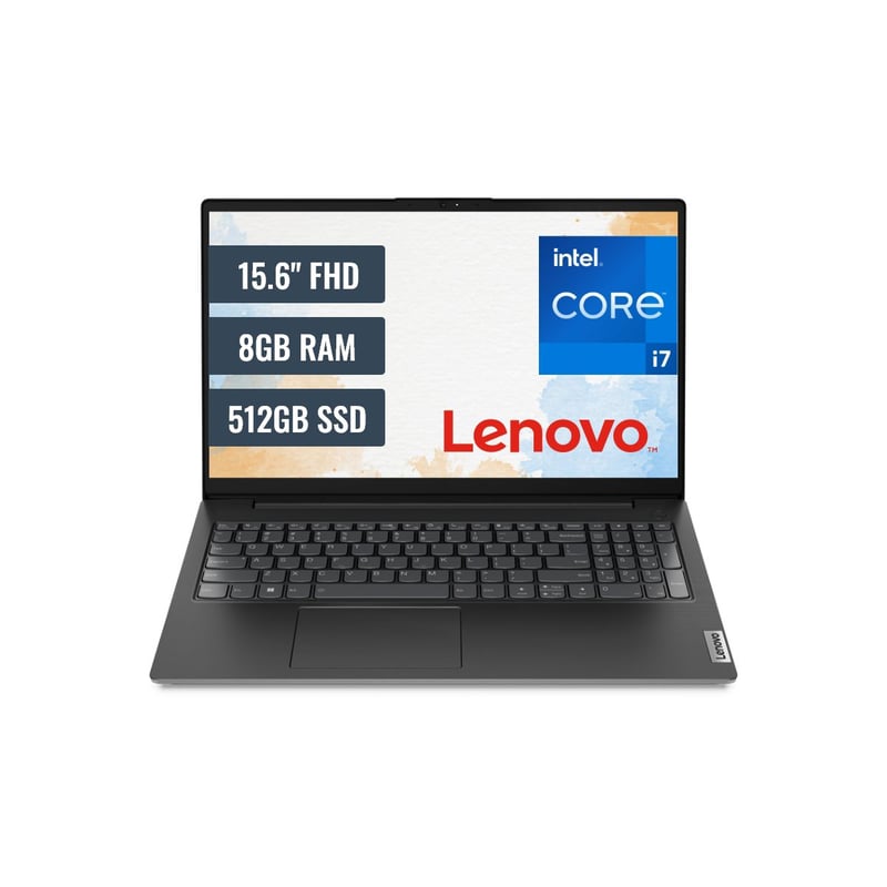 LENOVO - Laptop Lenovo V15 G3 IAP Intel Core i7-1255U 8GB RAM 512GB SSD M.2 15.6 FHD FreeDos