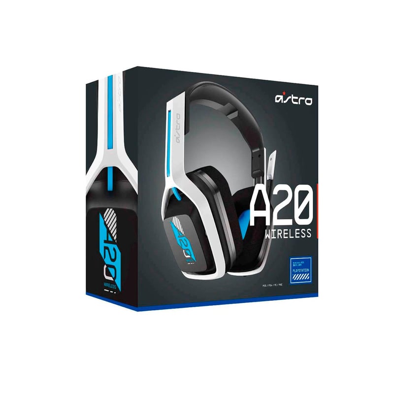 ASTRO - Audifono CMicrof Astro A20 Wireless PS54PcMac White Blue