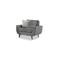 FABIANI HOME - Sillon Butaca Mango Fabiani Gris Oscuro