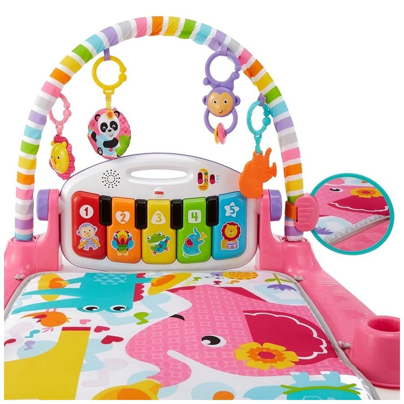 Fisher Price Gimnasio Piano Pataditas Musicales Rosado FISHER PRICE falabella