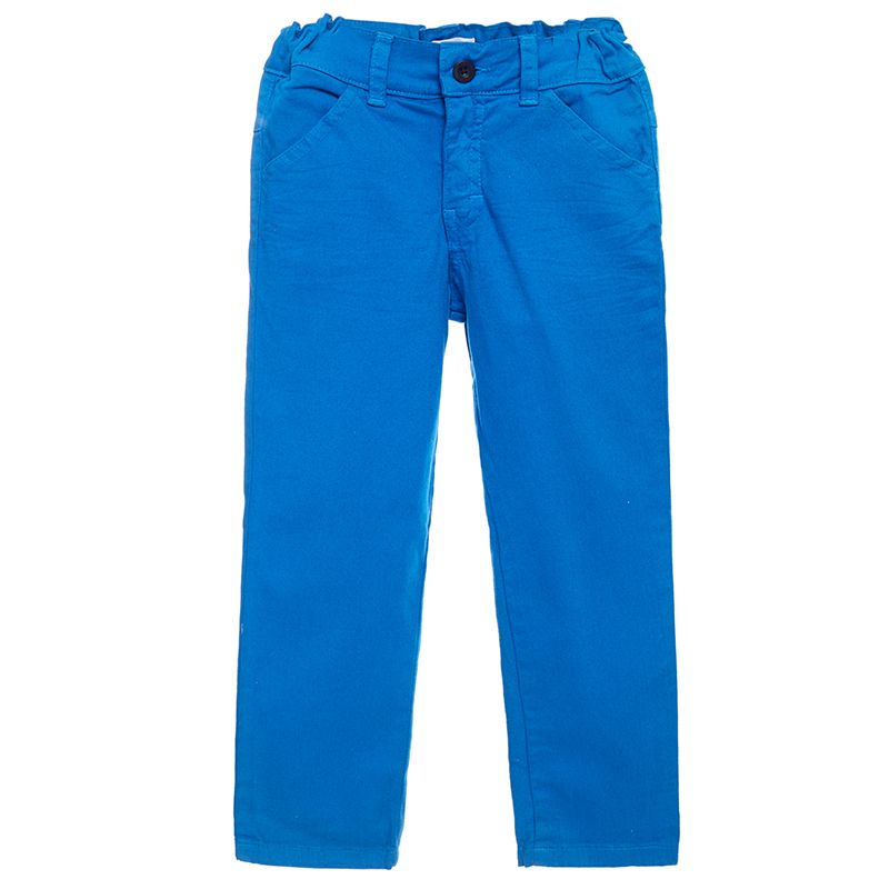 Pantalon para Nino Azul Electrico Tipo Chino GENERICO falabella