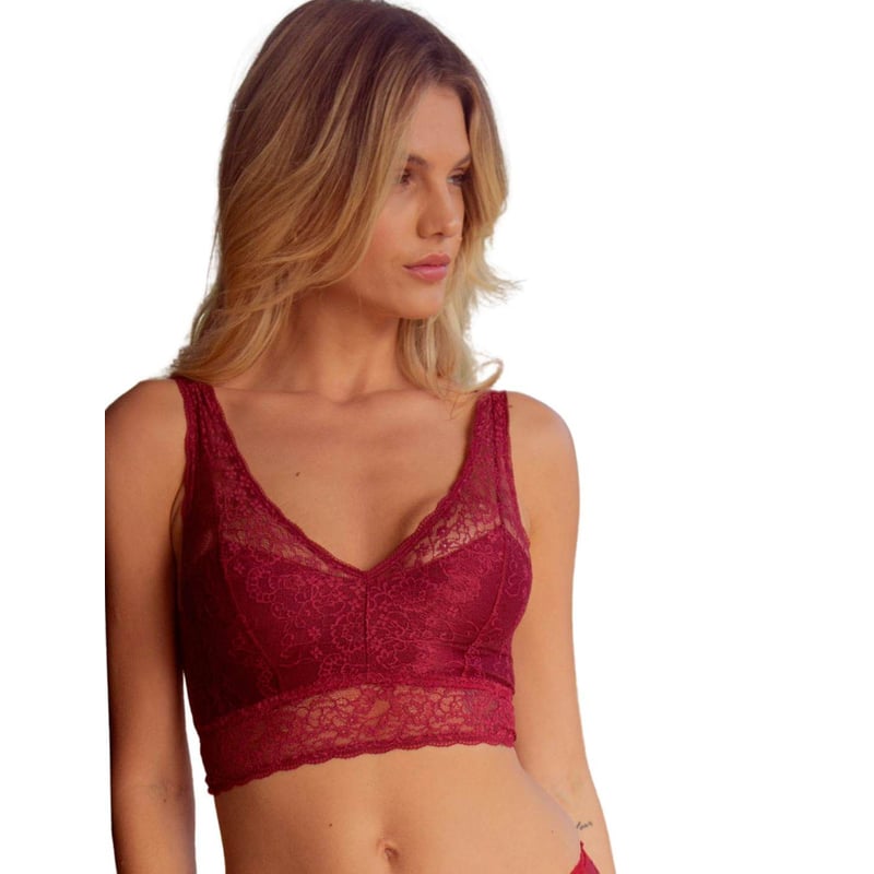 Brasier top encaje shop