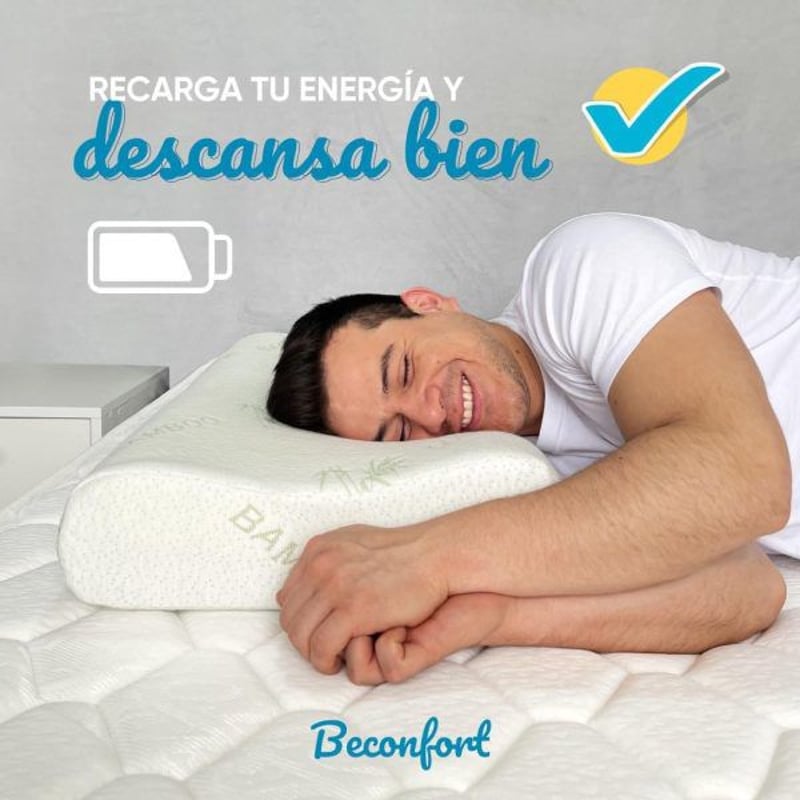 Almohada Memory Foam Bamboo 60 40 GENERICO falabella