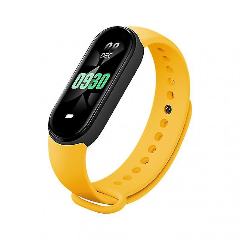 OEM - SMARTBAND M8  2024 PULSERA INTELIGENTE AMARRILLO