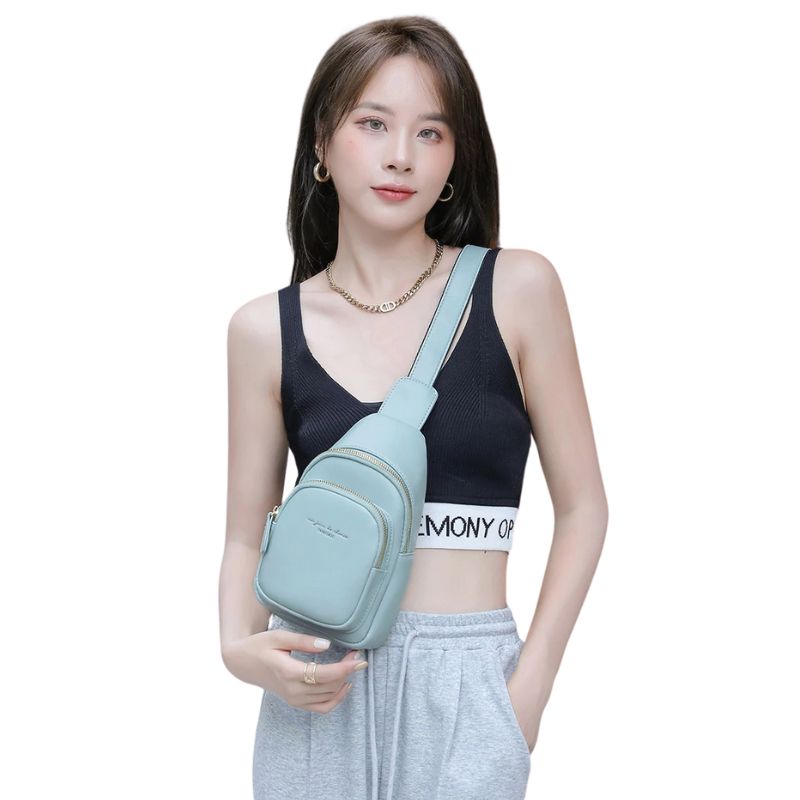 Bolsa pechera para mujer deals