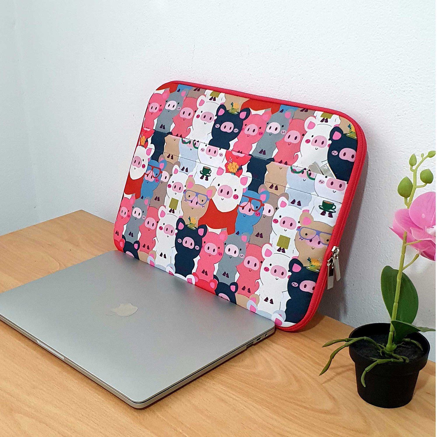 Funda para Laptop 15 a 15.6 pulgadas Puerquito Qullayki GENERICO falabella