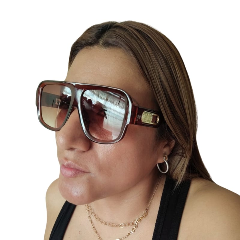 GENERICO - Lentes de Sol Unisex Versatil PL1903 Marron