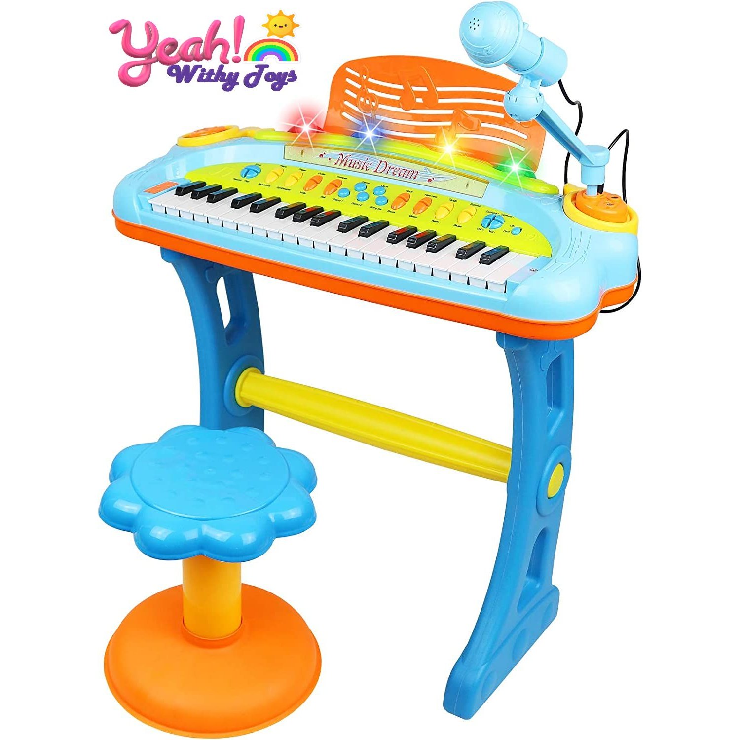 Piano musical electronico con Luces y Sonido para ninos GENERICO falabella