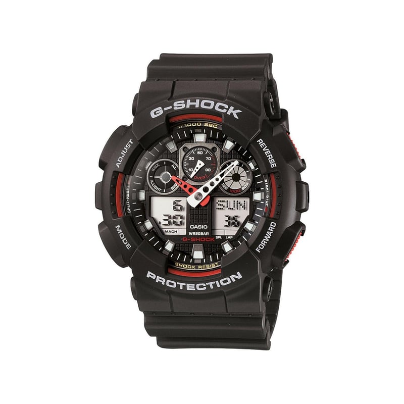 CASIO - RELOJ ACUATICO HOMBRE GA-100-1A4 G-SHOCK CASIO