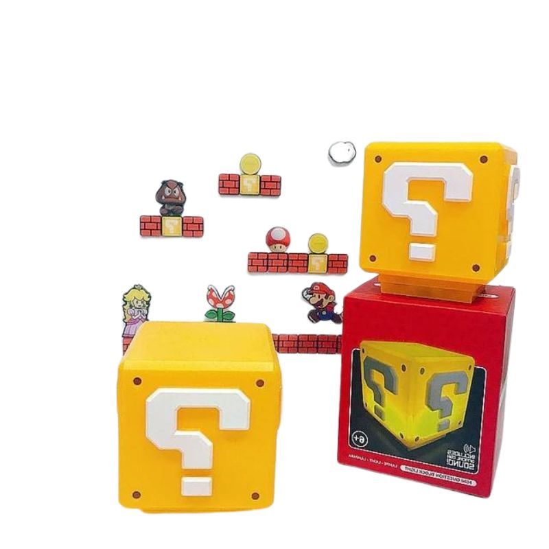 Horloge - Super mario bros - Réveil dessin animé - Lumière LED - Type 9 - Jeux - Jouets