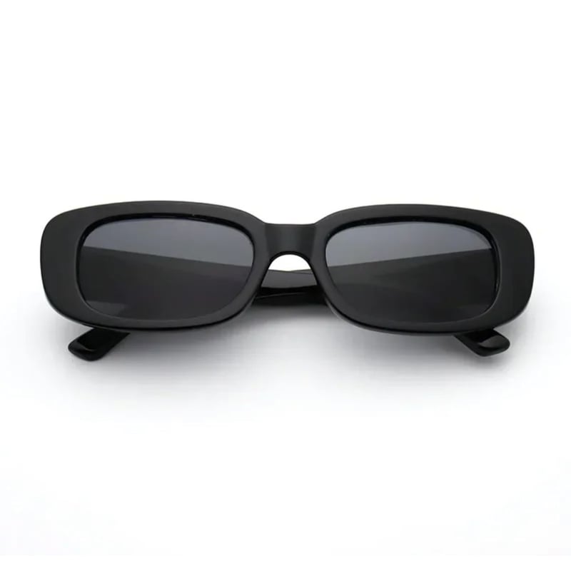 Lentes de Sol rectangulares para ninos unisex negros