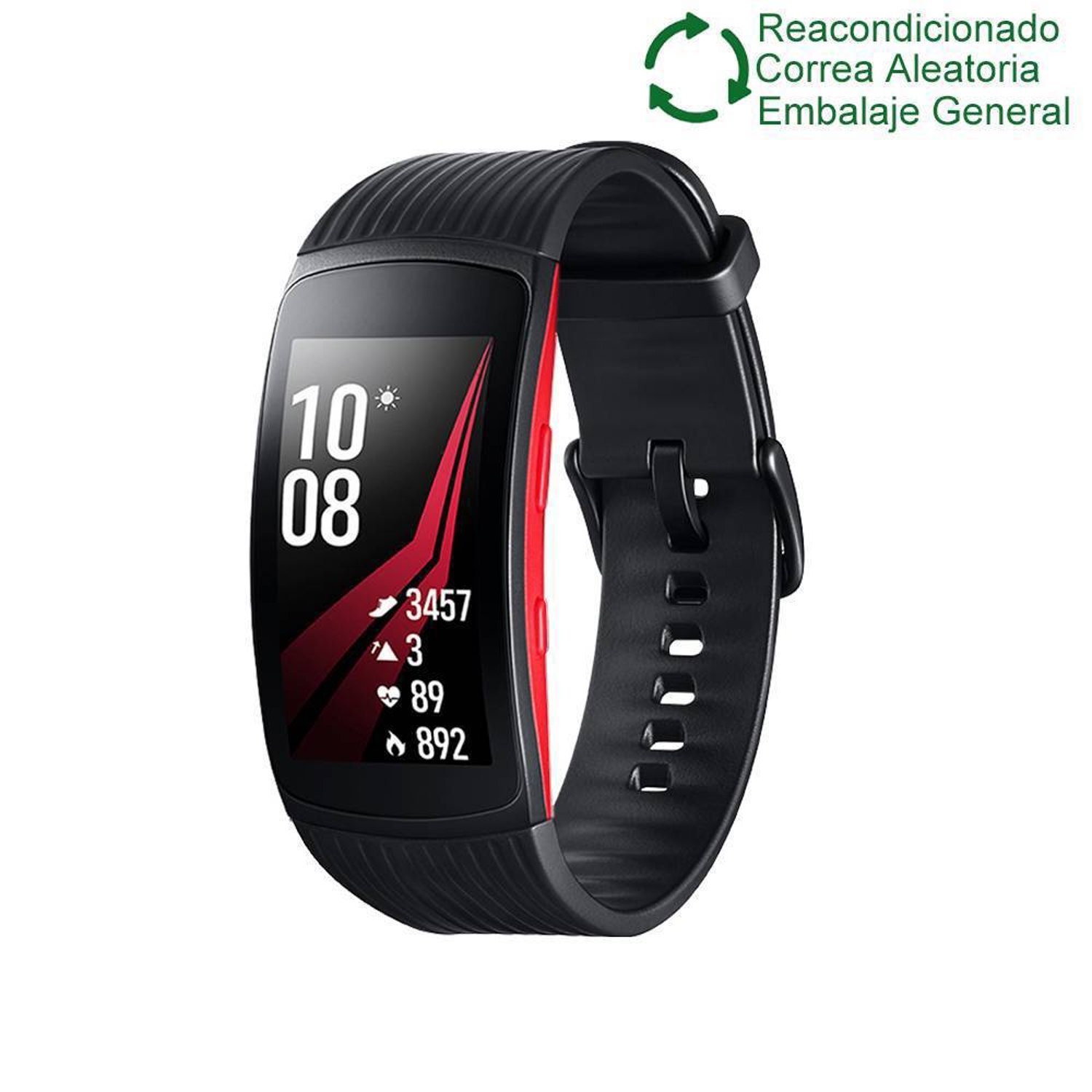 Gear Fit2 Pro BT Rojo No nuevo NO PARA TELEFONOS DESPUES DE 2023 SAMSUNG falabella