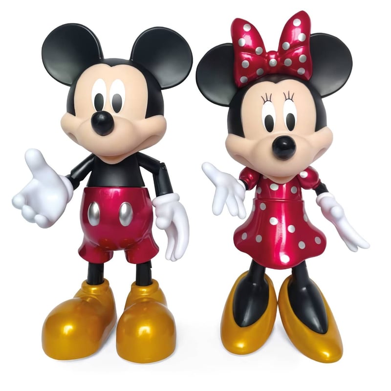 Set de Figuras Articulables Mickey Mouse y Minnie Mouse DISNEY | falabella.com