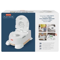 FISHER PRICE - Bacin de Lujo 4 en 1 Blanco