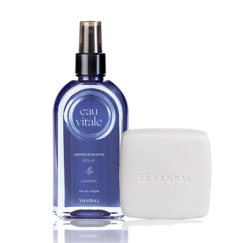 Eau Vitale Lavanda Colonia Relajante con Jabon en Barra
