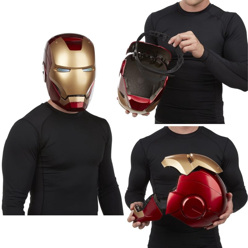 Iron Man casco electronico Helmet Marvel Legends Tony Stark