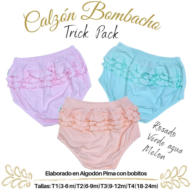 Calzon Bombacho de bebe