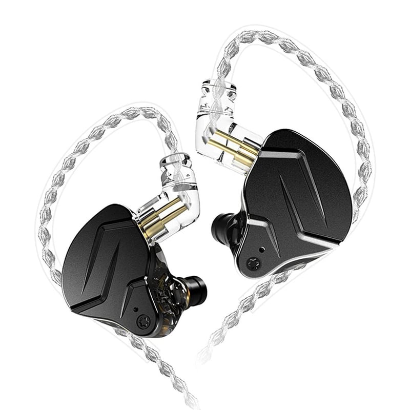 KZ - KZ ZSN Pro X Dynamic Bass Auriculares con cable sin micrófono-Audífonos