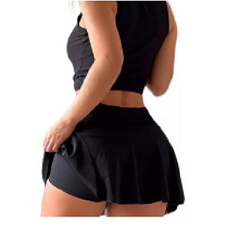 Falda Short Deportiva Para Dama Falda Short Deportiva Para Dama M GENERICO falabella