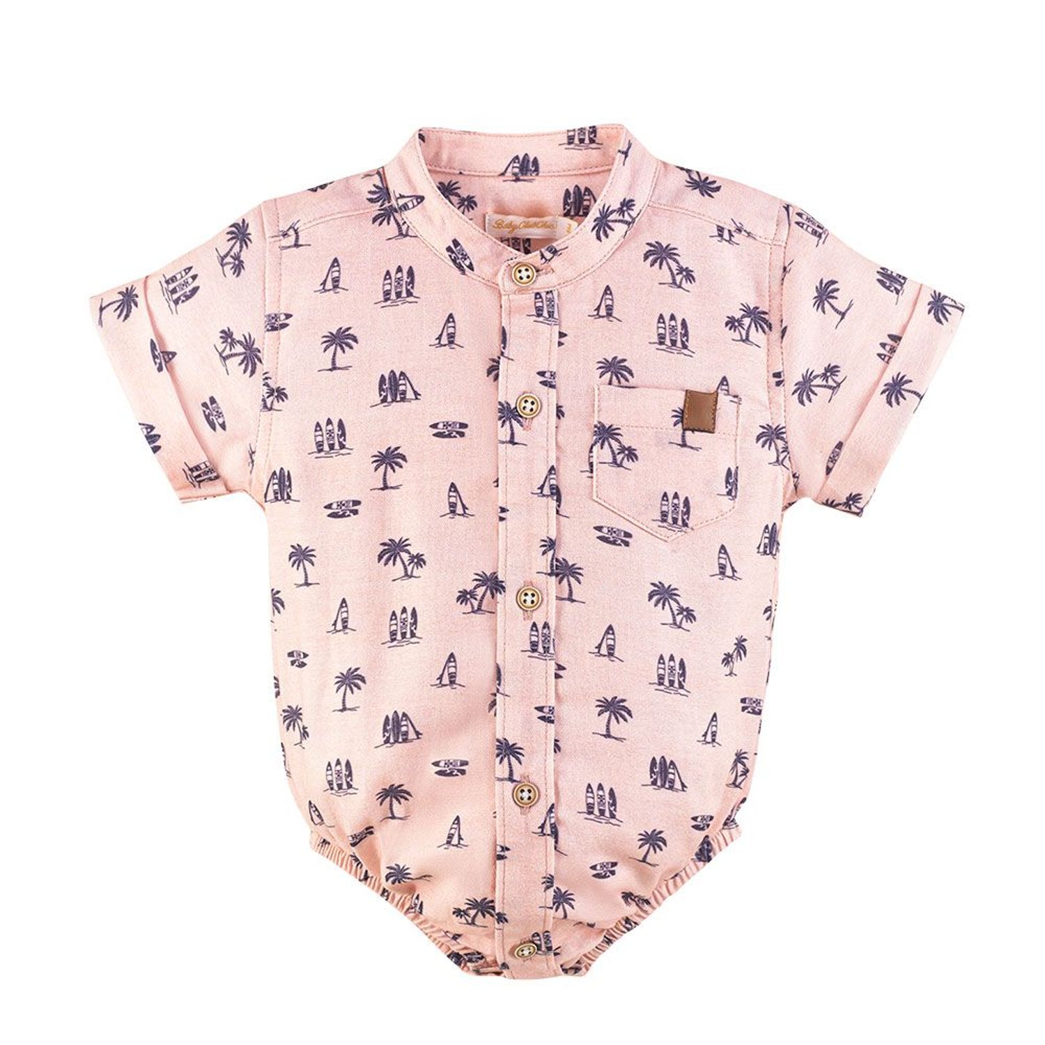 Body Camisa Estampada Bebe Nino