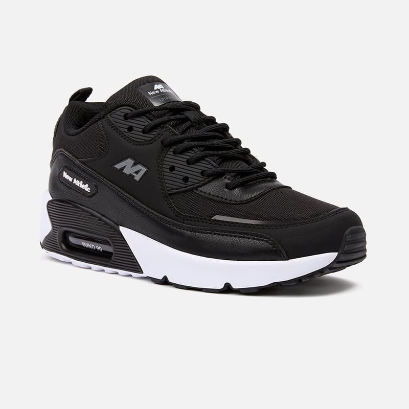 ZAPATILLAS NEW ATHLETIC LIFESTYLE WINDN62 NEGRO CON BLANCO PARA HOMBRE NEW ATHLETIC falabella