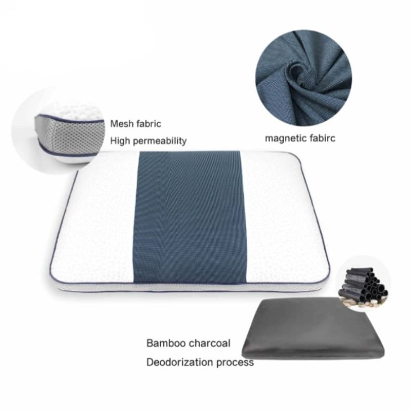 Almohada viscoelastica memory foam Acti carbon de Bambu Sodimac Peru