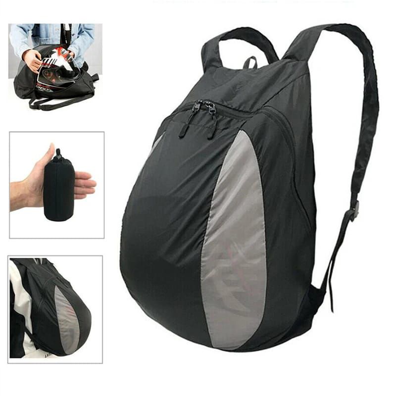 Porta casco mochila shop