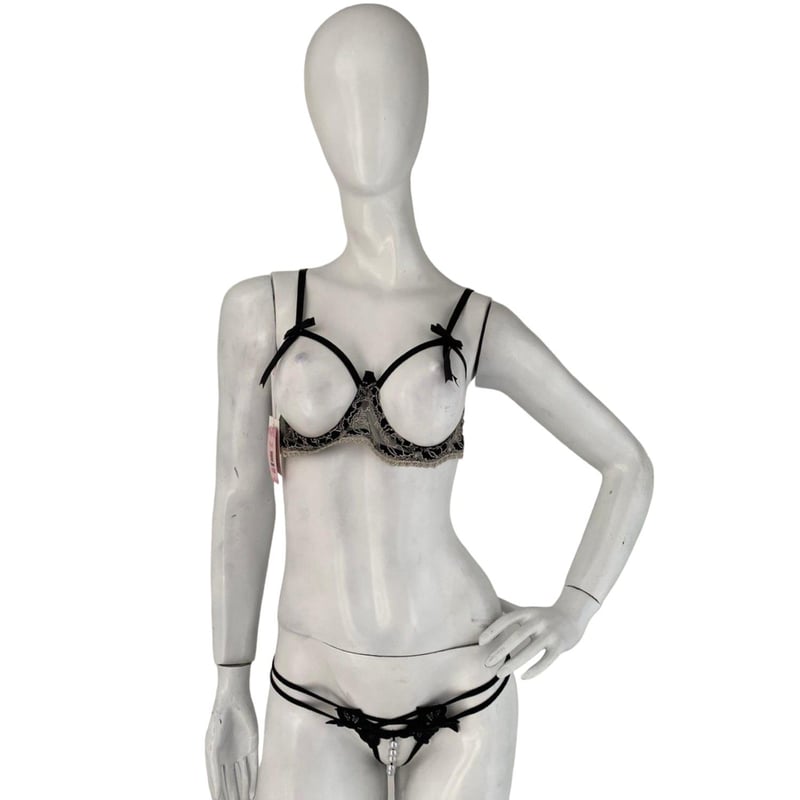 LENCERIA EXCLUSIVA Conjunto de Ropa Interior Transparente Mujer GENERICO falabella